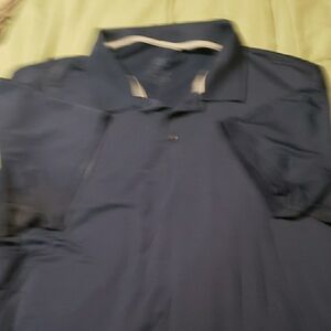 Champion Moisture Wicking Men's Blue Polo Shirt